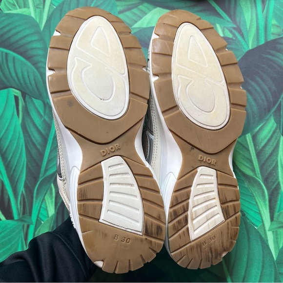 Dior b30 reflective sneaker ‘cream’ Sz- 9M/42EU - Picture 9 of 11